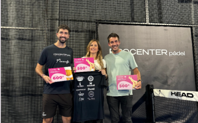 Empezamos temporada de patrocinios: en el Procenter Padel de El Vendrell